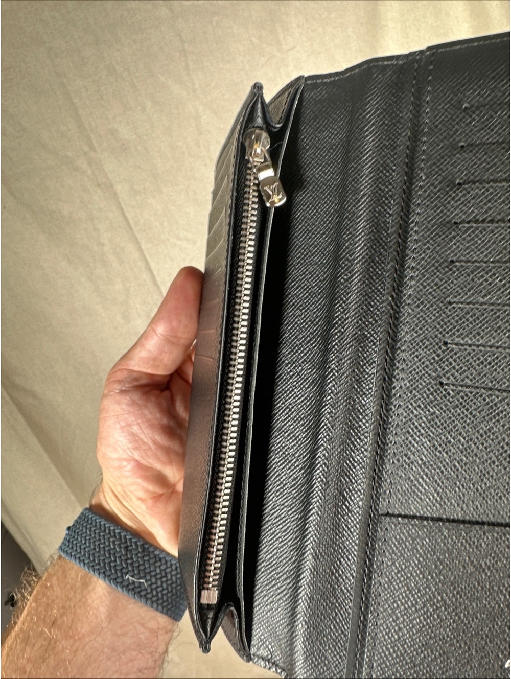 Louis Vuitton Brazza Wallet Damier Graphite My LV World Tour - Picture 5 of 9